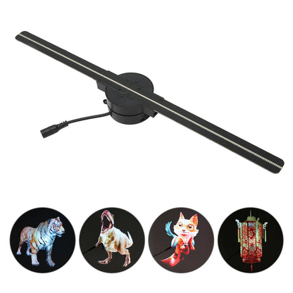LumoSpin™ 3D Hologram Fan - 16.5in WiFi LED Holographic Projector Display